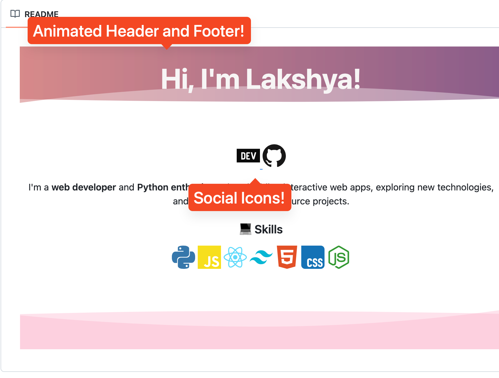 How to Make an Attractive GitHub Profile README cover image